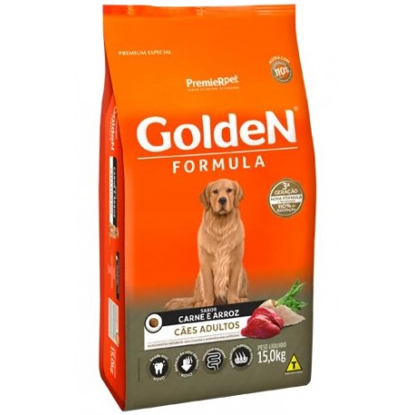 GoldeN Formula Carne e Arroz Adultos