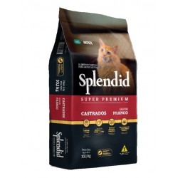 Splendid Super Premium Gatos Castrados Frango 10,1kg