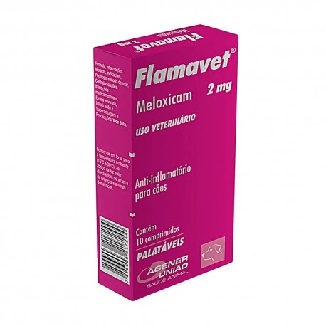 Flamavet 2mg caixa com 10 comprimidos