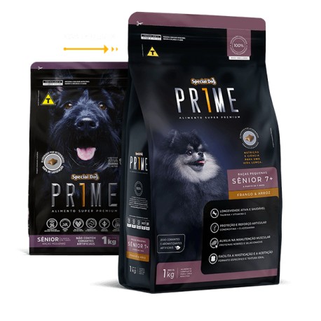 SPECIAL DOG PRIME SÊNIOR RAÇAS PEQUENAS 15kg